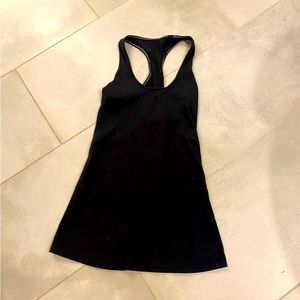 Lululemon Black Racerback tank size 4